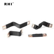 copper bending busbar, insulated flexible busbar connection